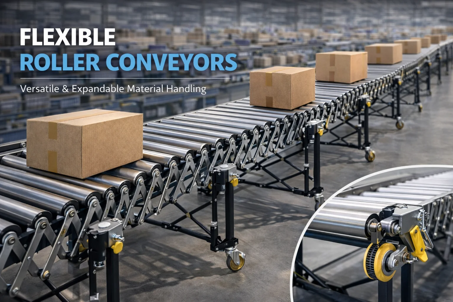 Flexible Roller Conveyors
